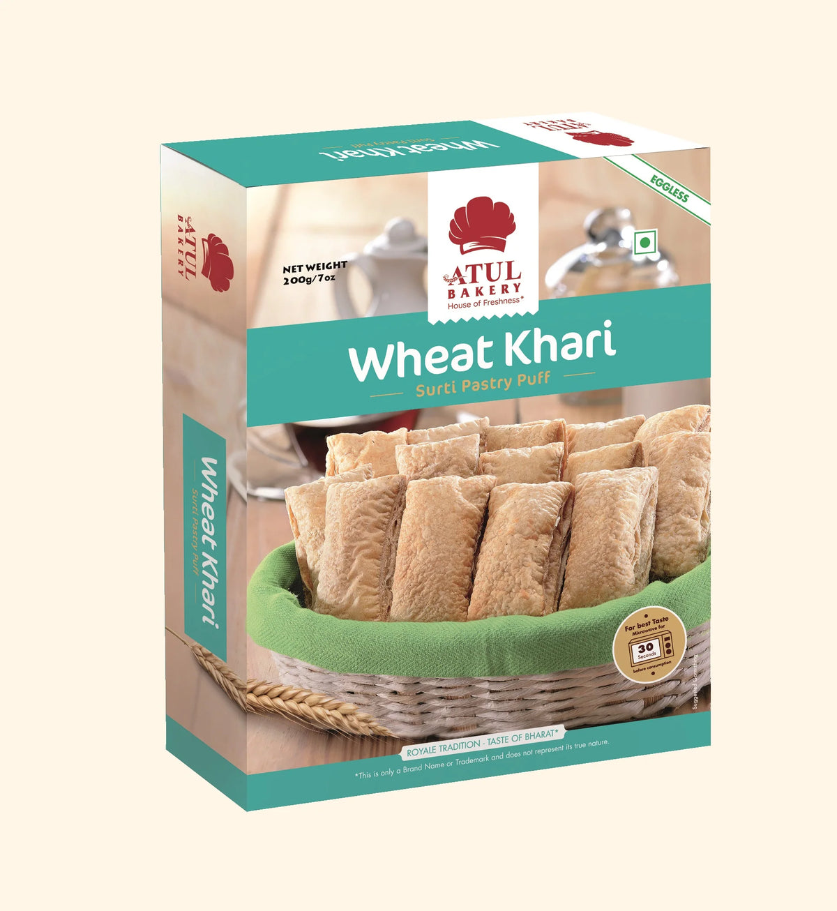 Atulbkry Wheat Khari 200g