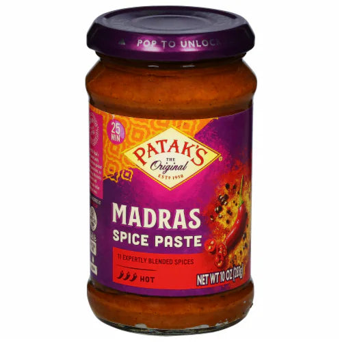 Patak Madras Spice Paste 10oz