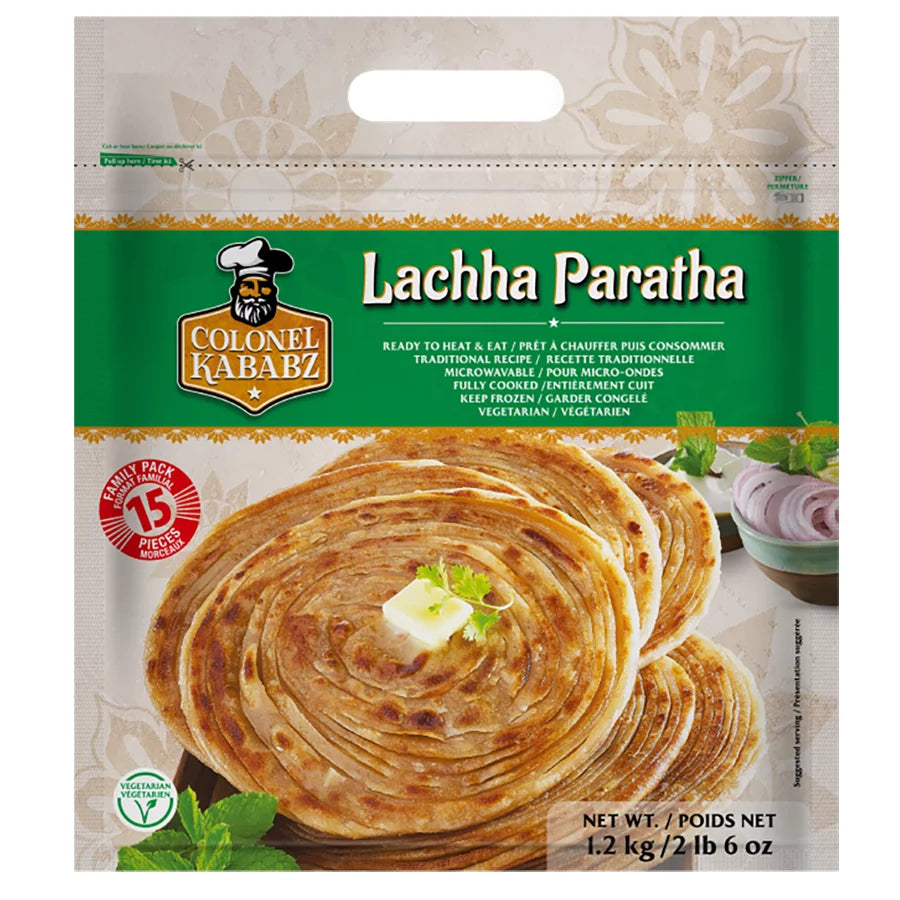 Colonel Kabab Lachha Paratha 15pck