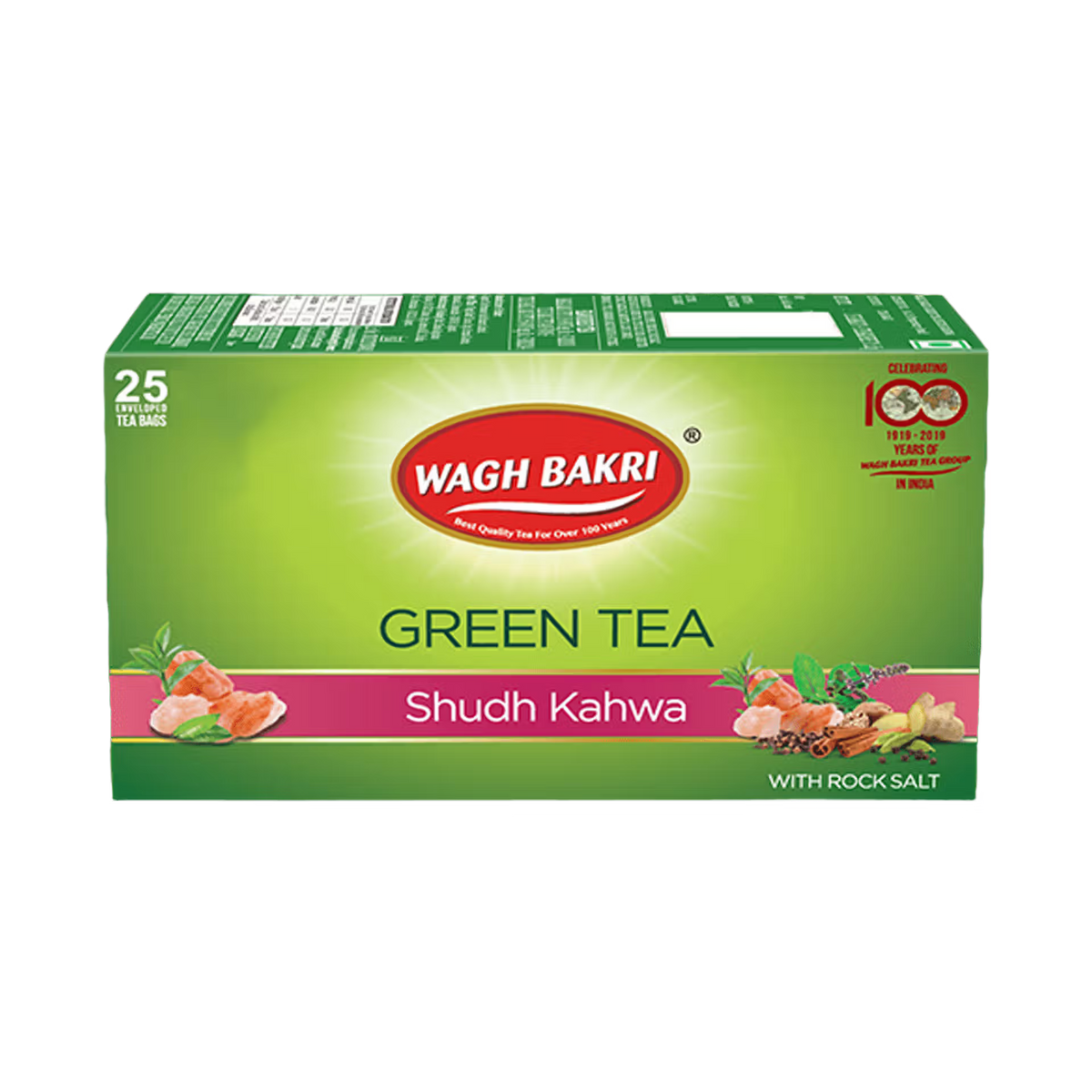 Wb Kahwa Green Tea 25pck