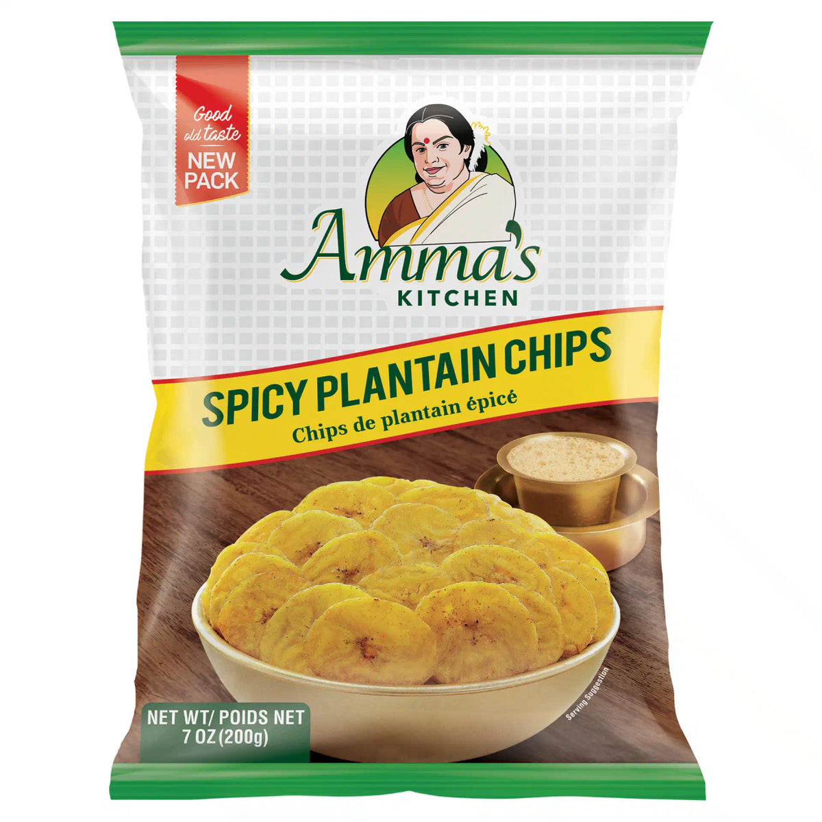 Amma Spicy Pltain Chips 200g