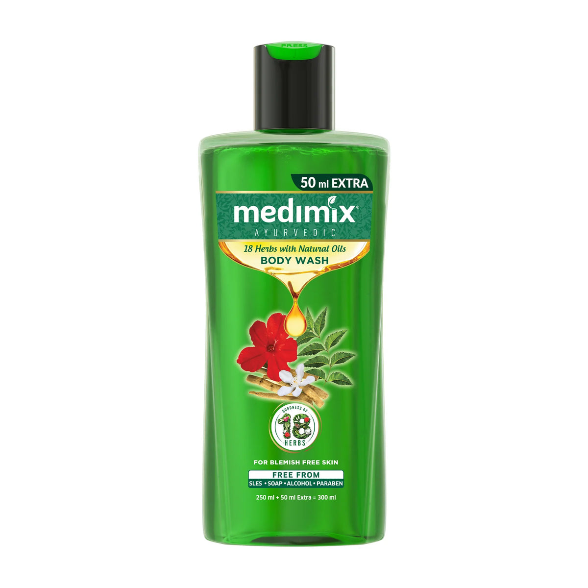 Medimix 18 Herb Bodywash 250ml