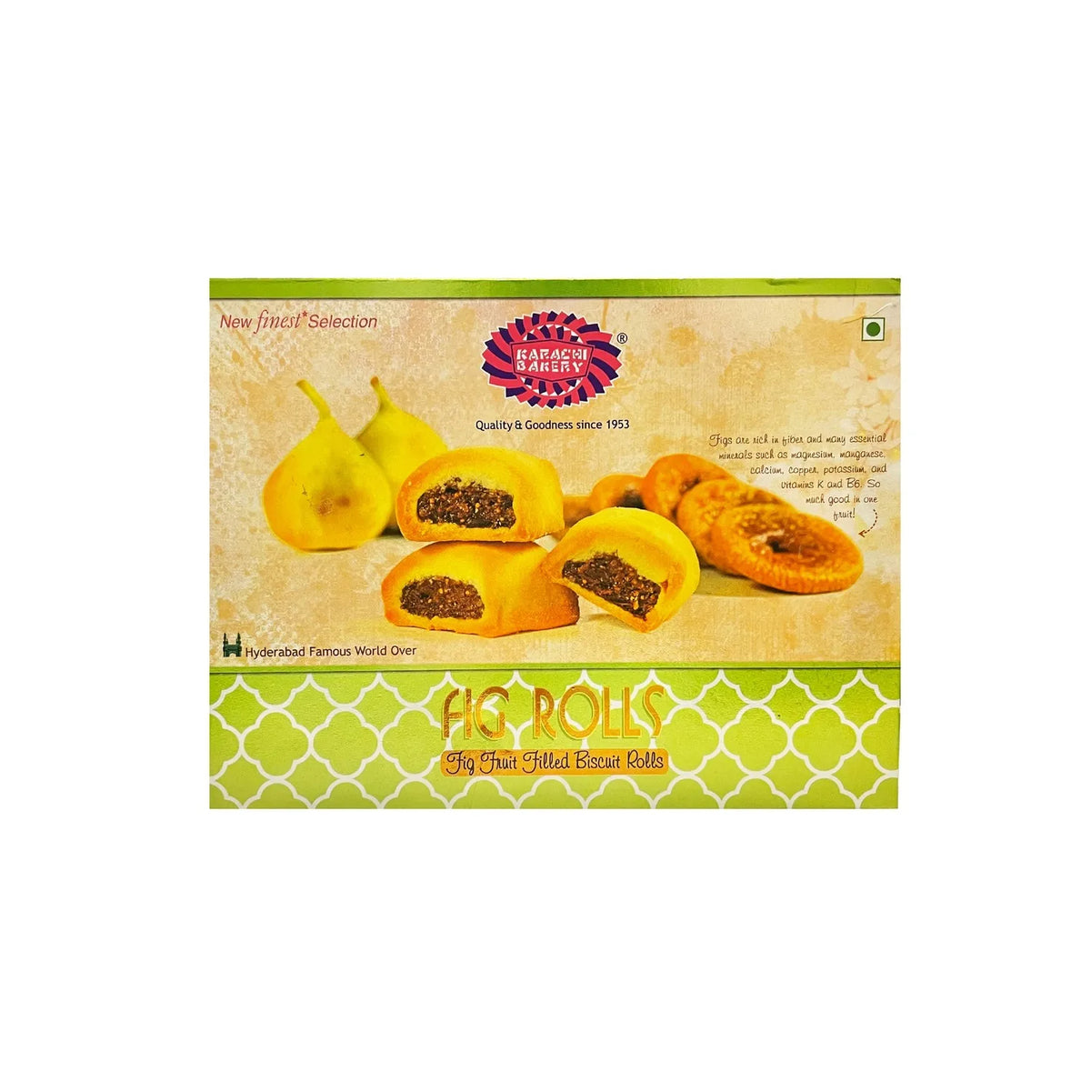 Karachi Fig Roll Bisc 300g