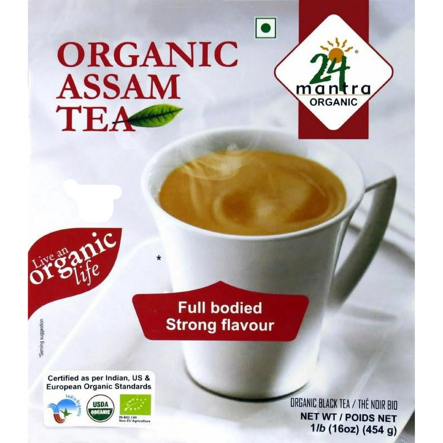 24M ORG ASSAM TEA 1LB