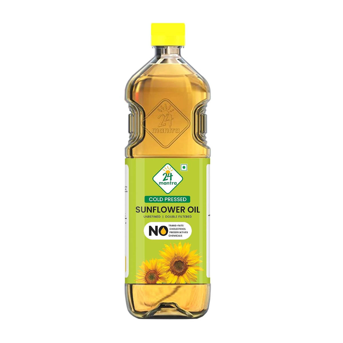24m Org Cp Sunflower Oil 1l
