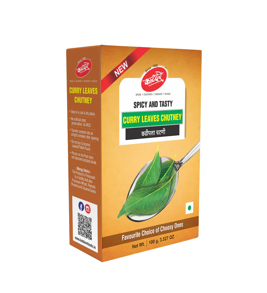 KTD CURRY LEAVES CHUTNEY 100G