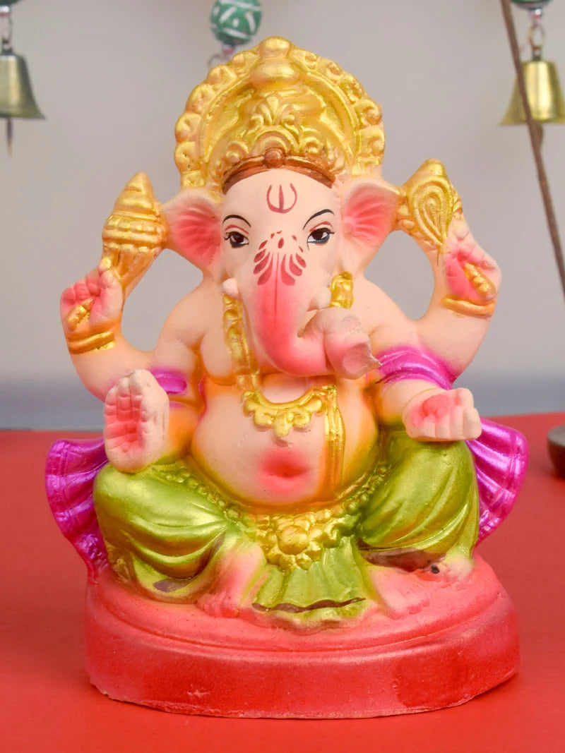 6 Inch Color Ganesh