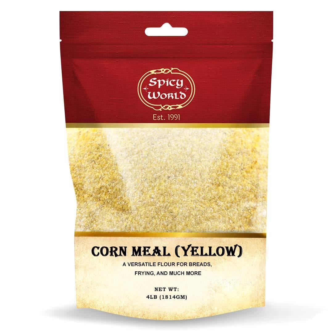 Spicy World Corn Meal Yellow 4lb