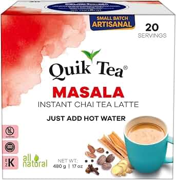 Quicktea Masala Chai 20p