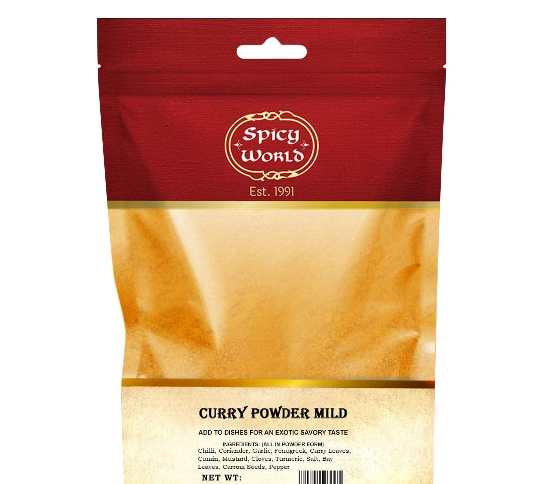 Spicy World Curry Pwdr Mild 2lb