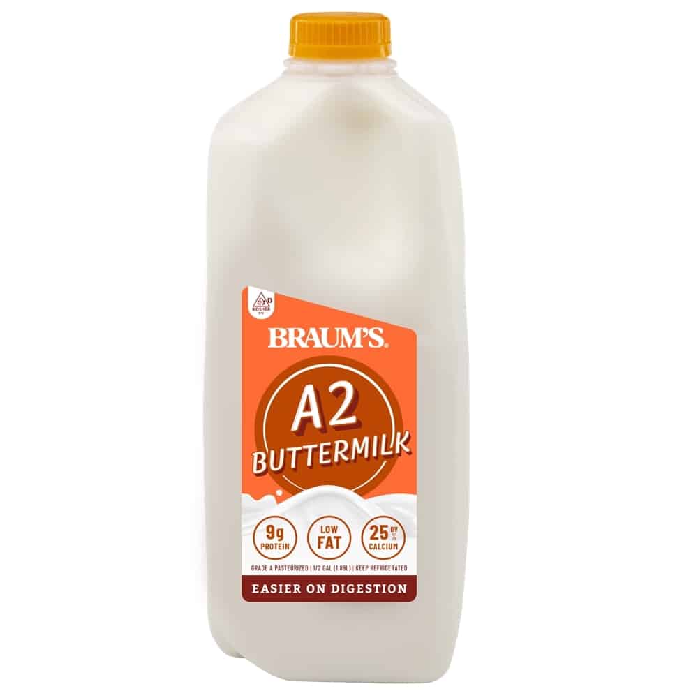 Braums A2 C Buttermilk 1/2gal