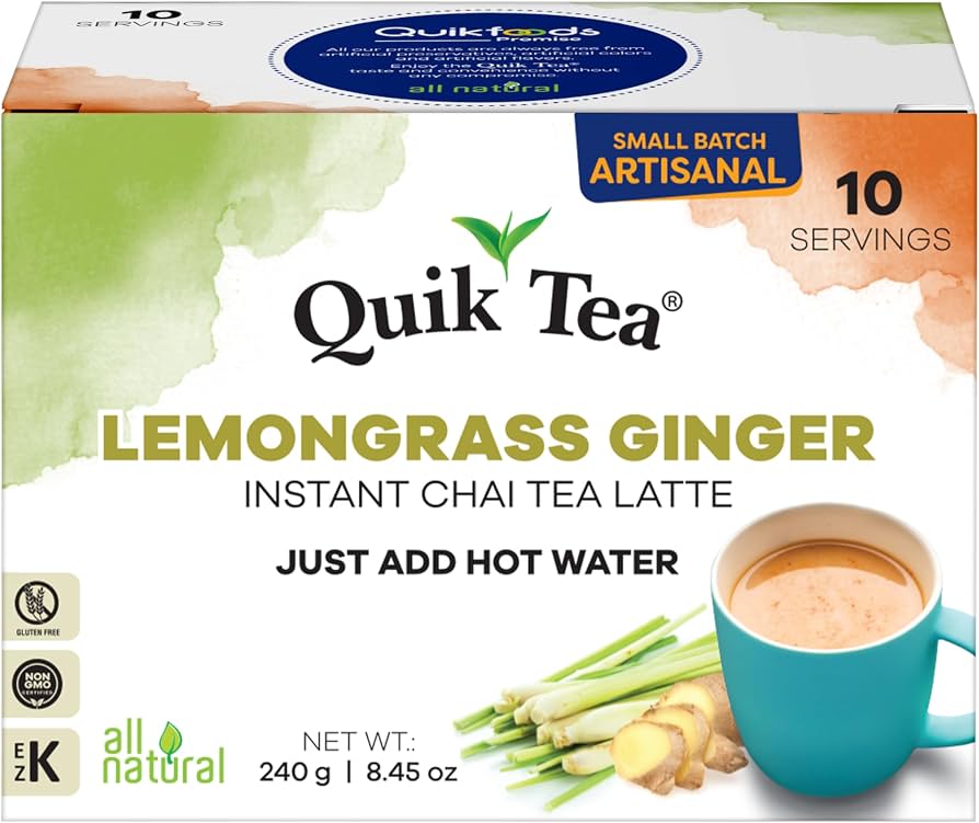 Quicktea Lmngrs Gin Chai 10pck