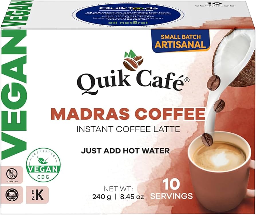 Quickcafe Madras Coffee 10pc