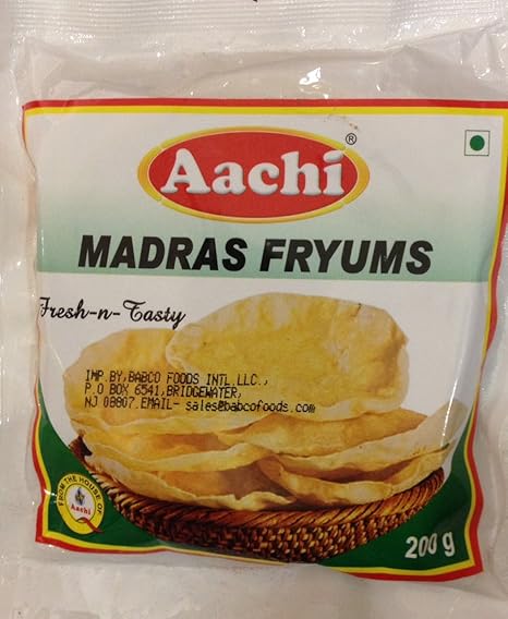 AACHI MADRAS FRYUMS 200G