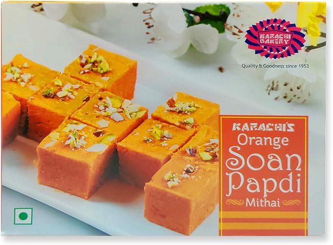 Karachi Orange Soan Papdi
