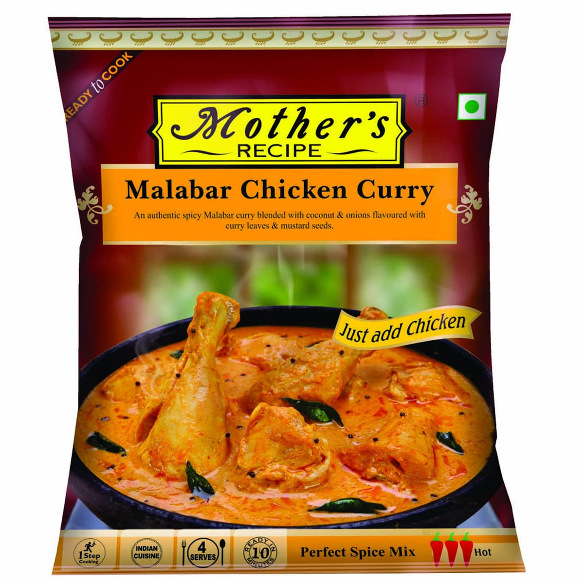 Mothers Malabar Chkn Mix 100g