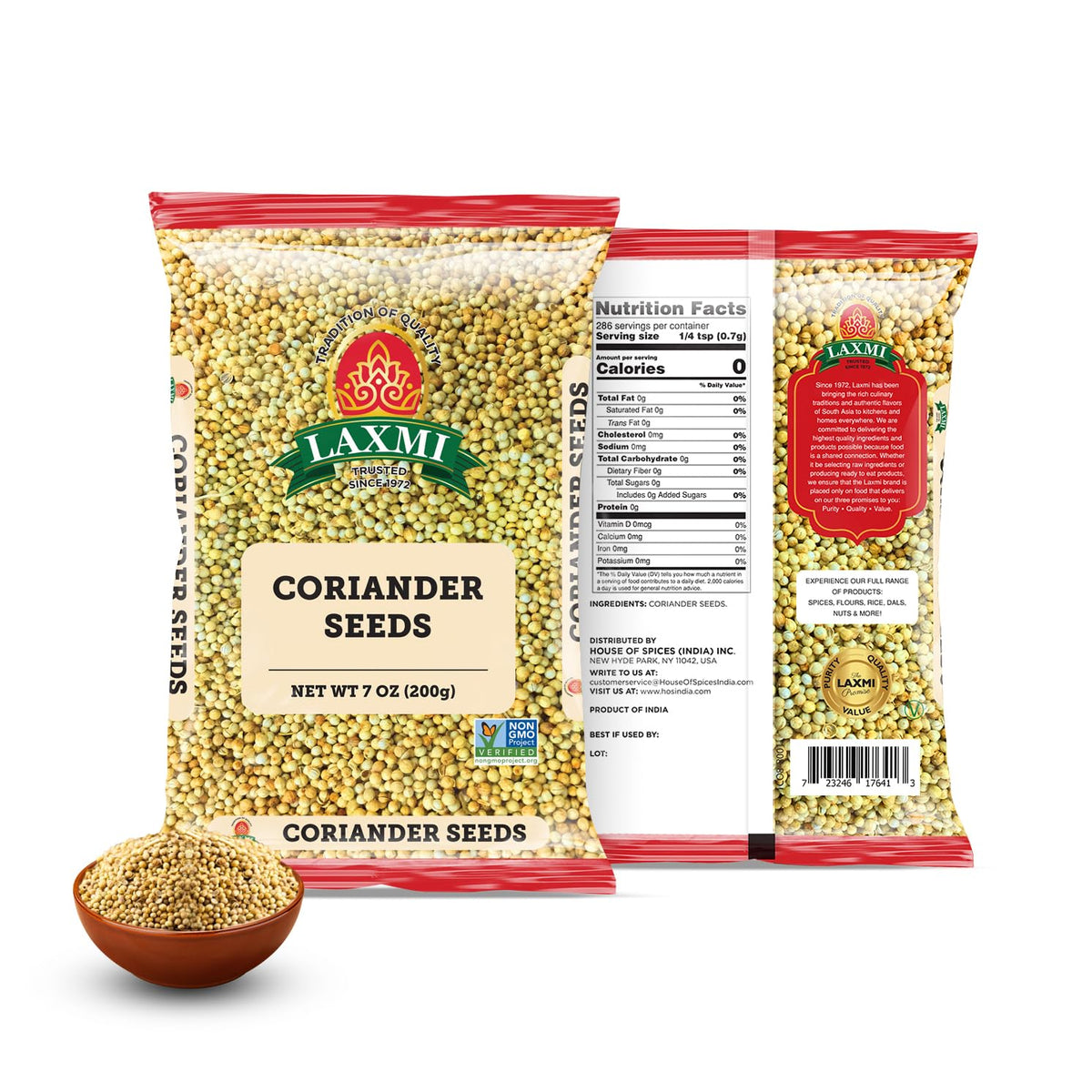 Laxmi Coriander Seeds 200g