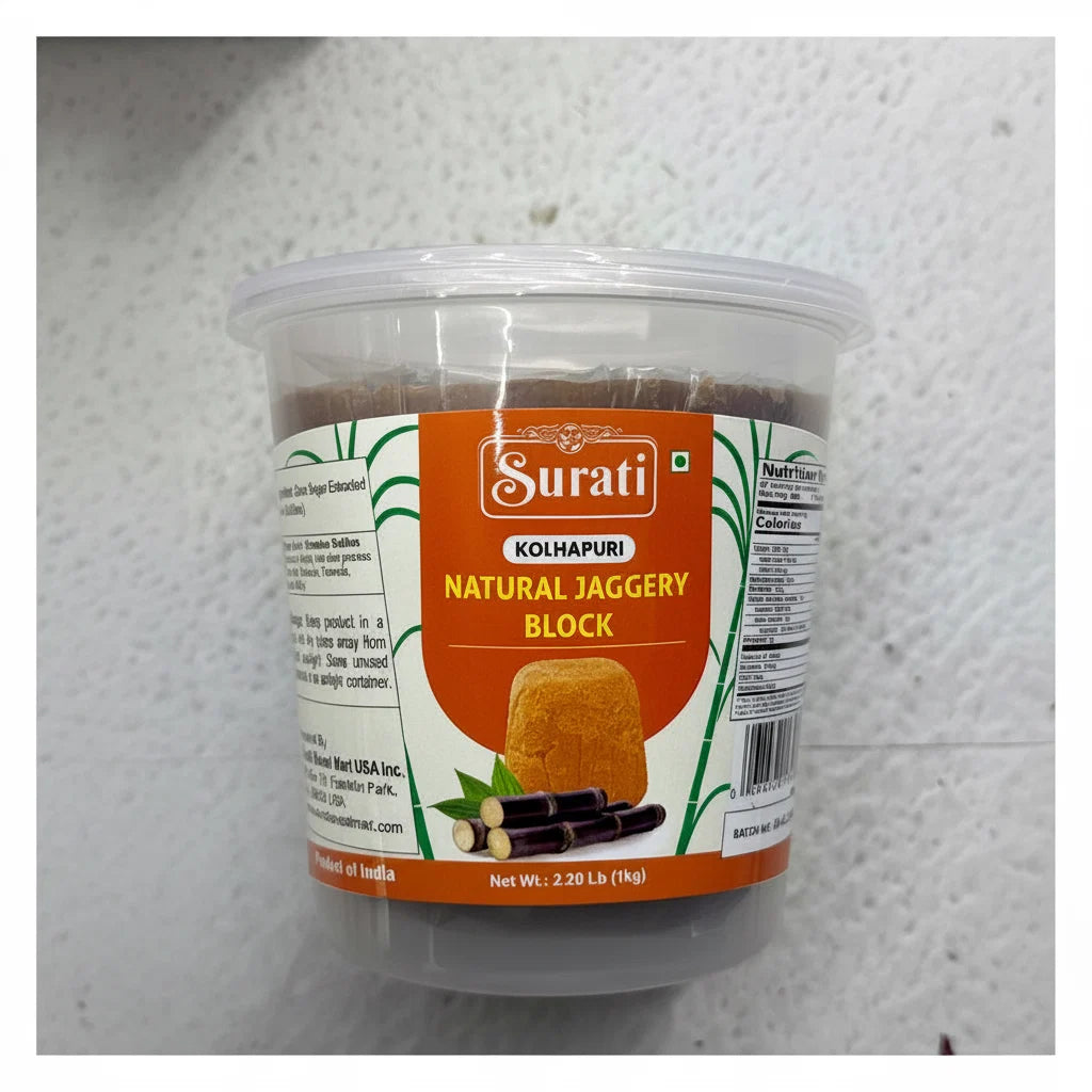 Surati Jaggery Block 1kg