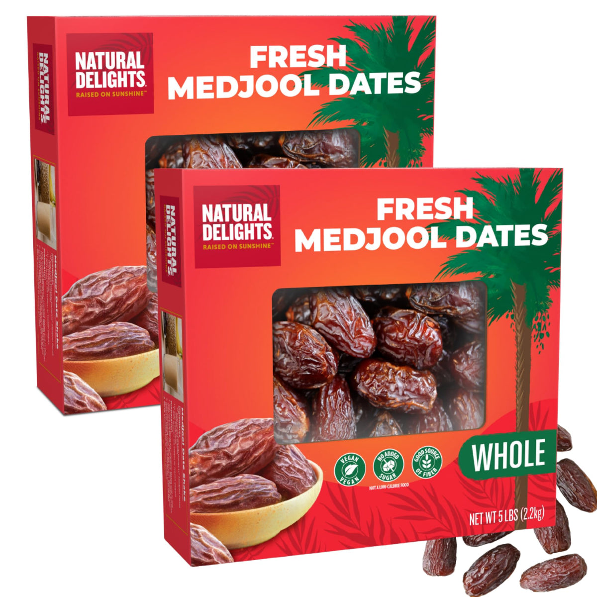 Nd Medjool Dates 5lb