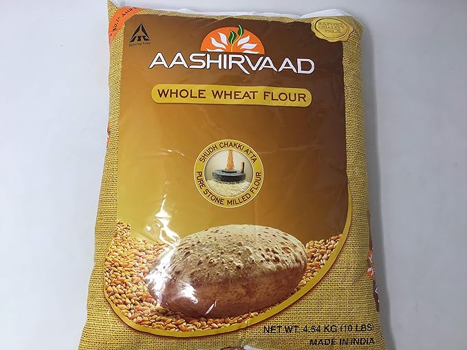 AASH WHOLE WHEAT ATTA 10LB