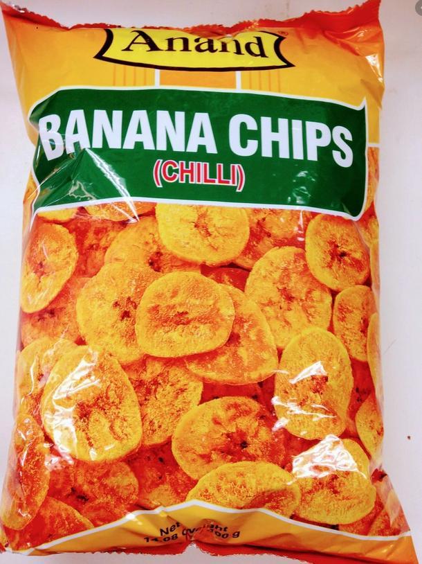 Anand Banana Chips Chilli 340g