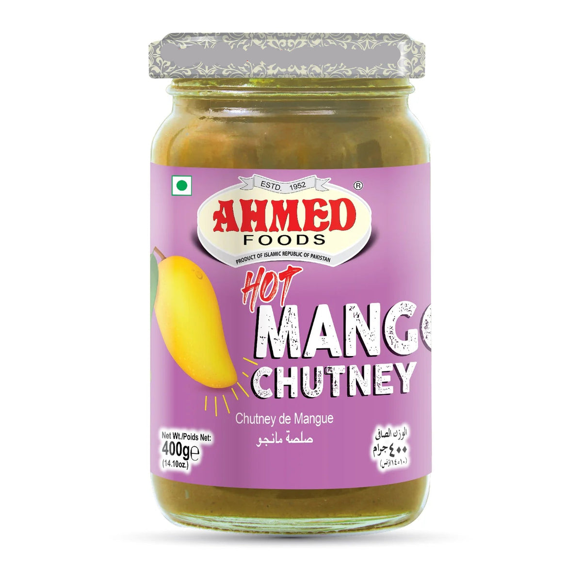 Ahmed Hot Mango Chtny 400g