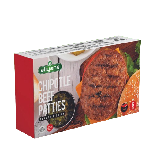 Aliyans Chptle Beef Patties 6p