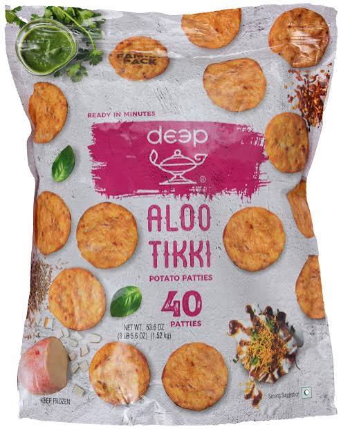 Aloo Tikki 40 Patties