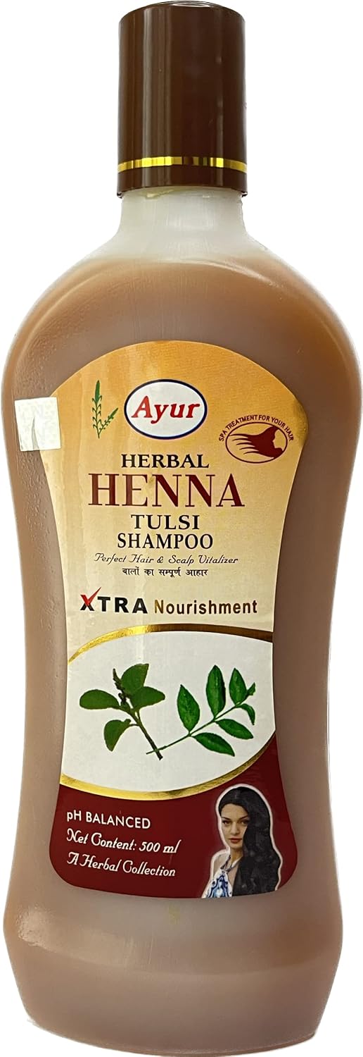 Ayur Henna Tulsi Shampoo 500ml