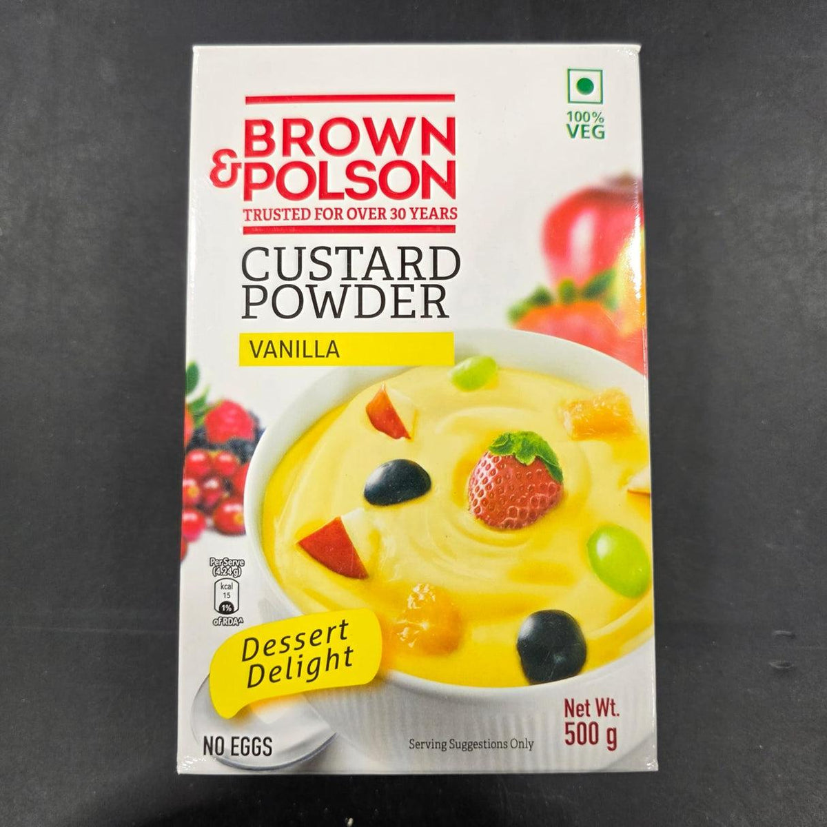 B&p Custard Powder 500g