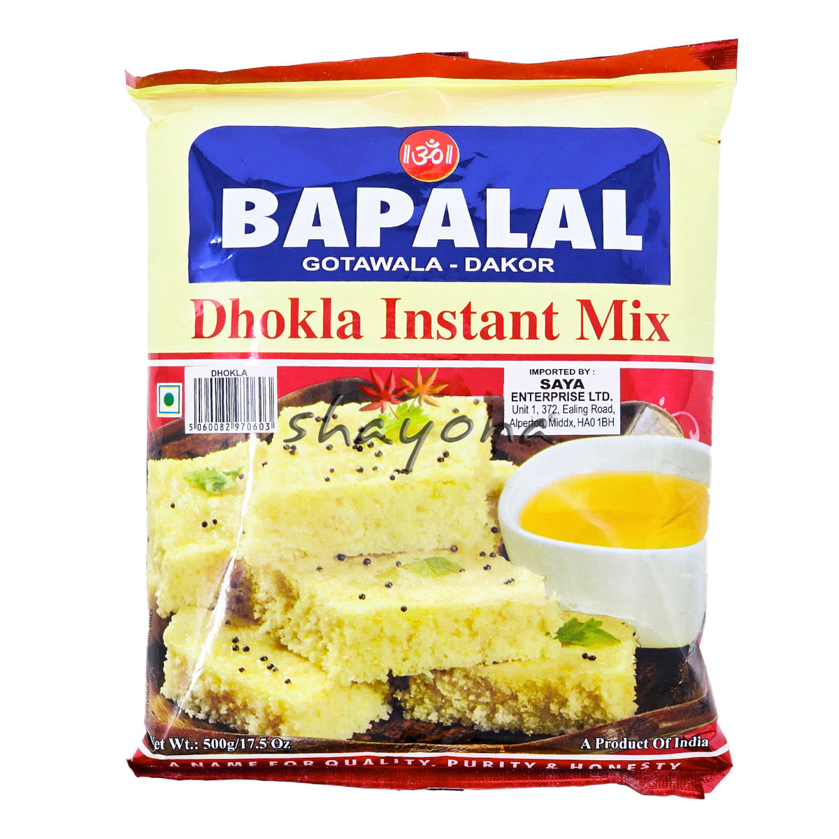 Bapalal Dhokla Instnt Mix 500g