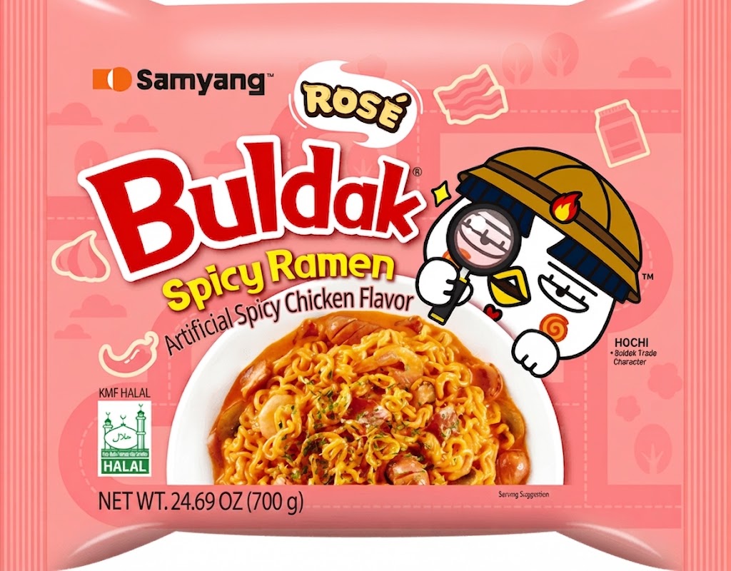 Buldak Sr Rose Noodles 700g