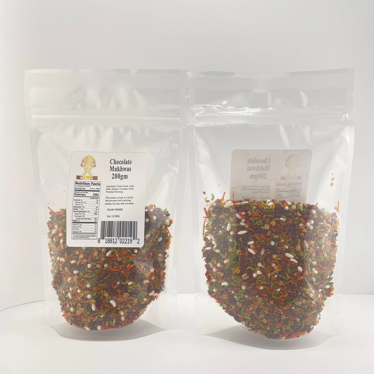 KLG CHOCOLATE MUKHWAS 200G
