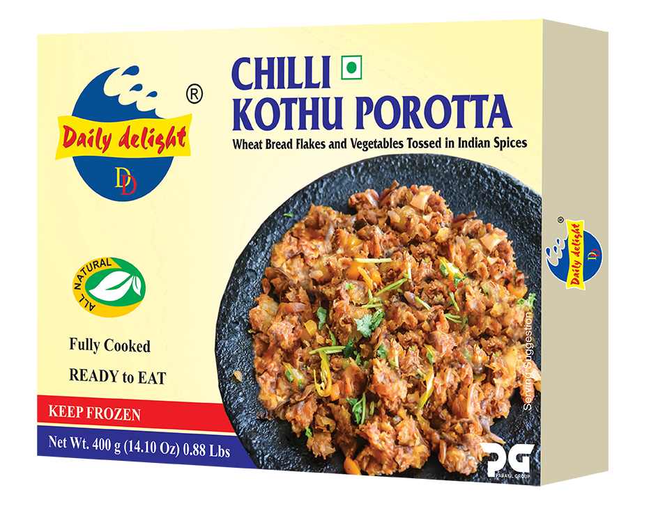 Daily Delight Chilli Kothu Porotta 400g