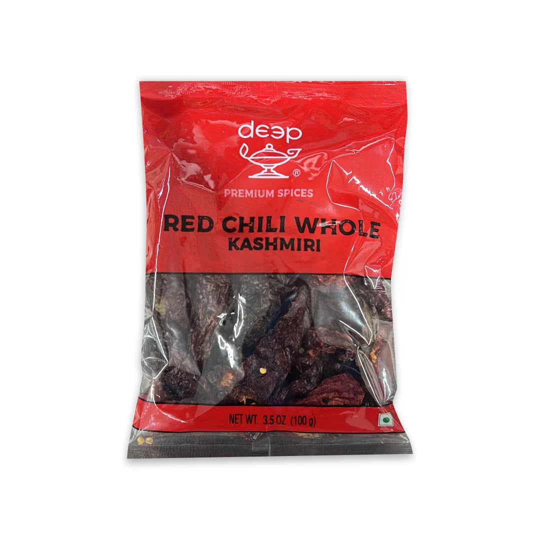 Deep Red Chilli Whole Kash 100g
