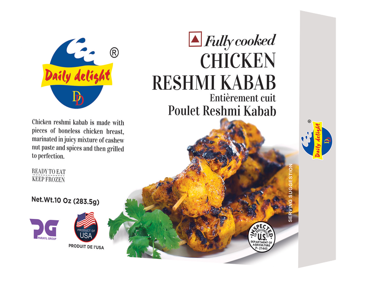 Daily Delight Chicken Reshmi Kabab 10oz