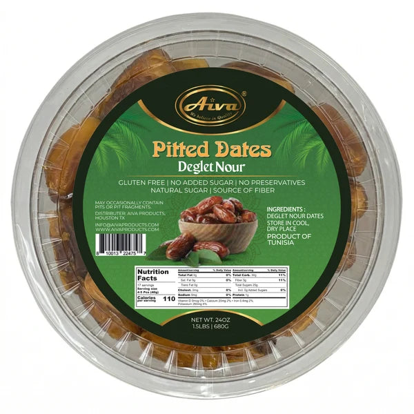 Aiva Pitted Dates 680g