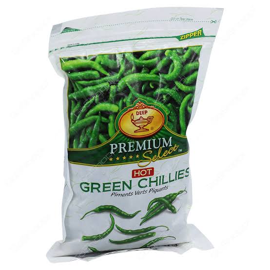 Deep Green Chillies Hot 2lb