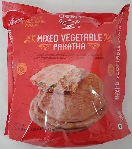 Deep Mix Veg Paratha 16pck