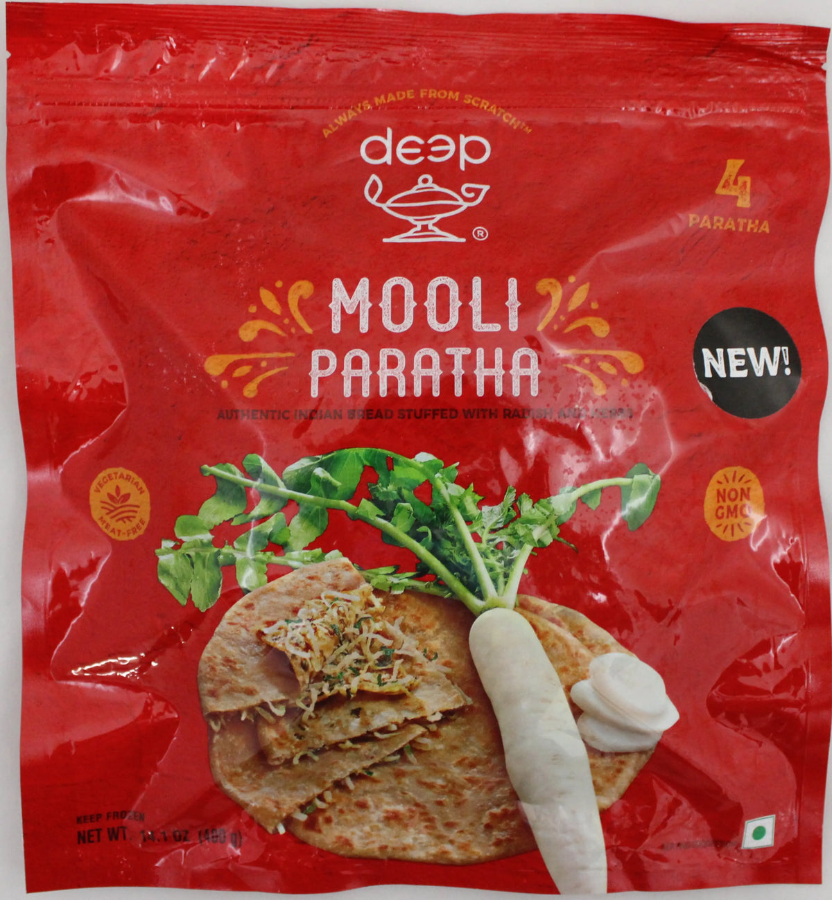 Deep Mooli Paratha 4pck