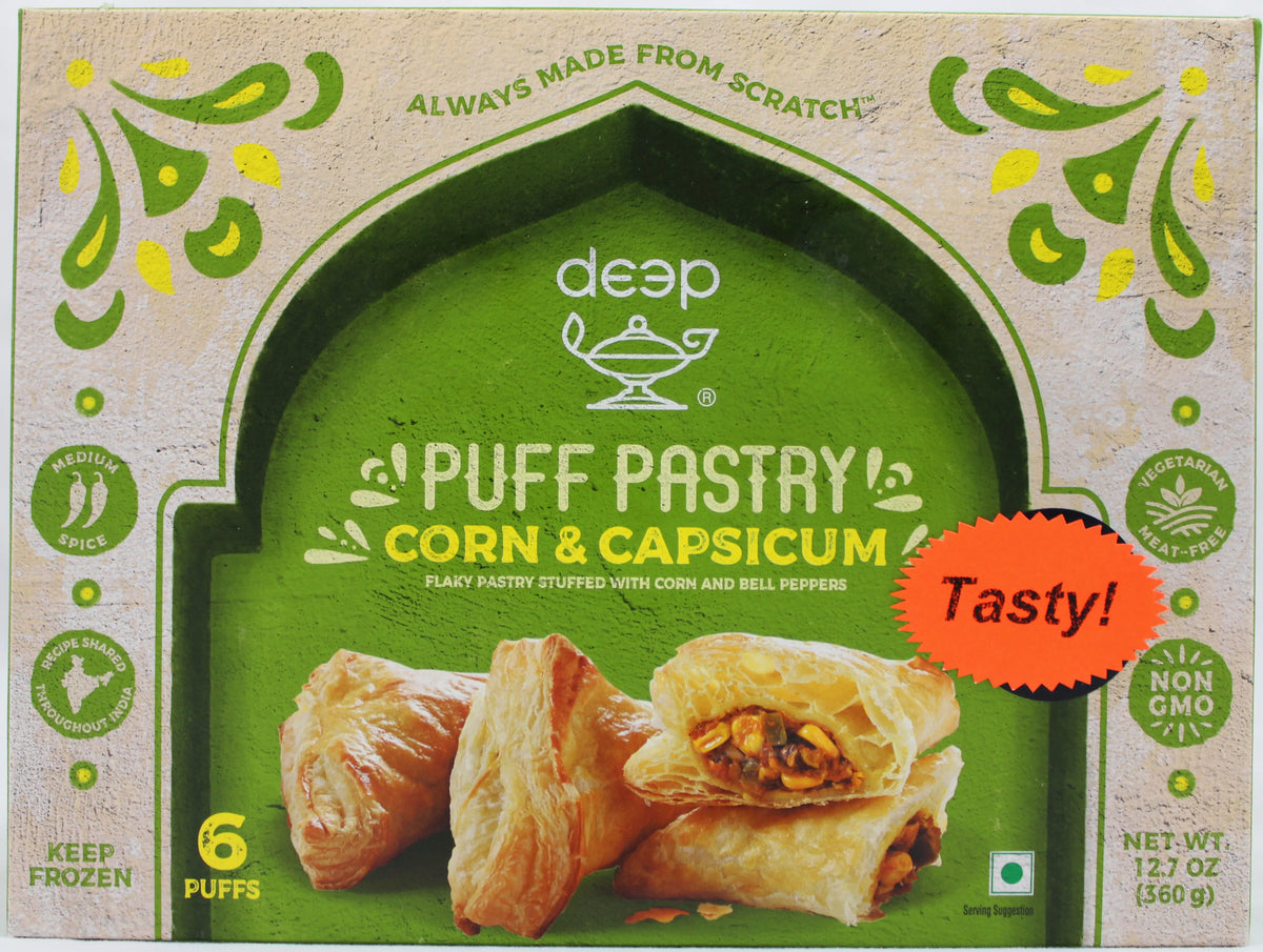 Deep Puff Pastry Corn &cap 6puff