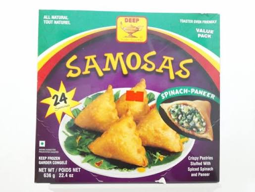 Deep Samosa Sp Lentils 24pc