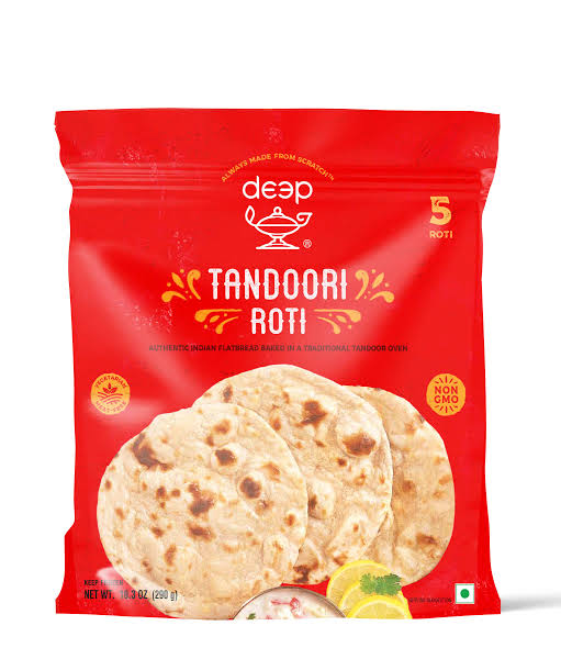Deep Tandoori Roti 5pc