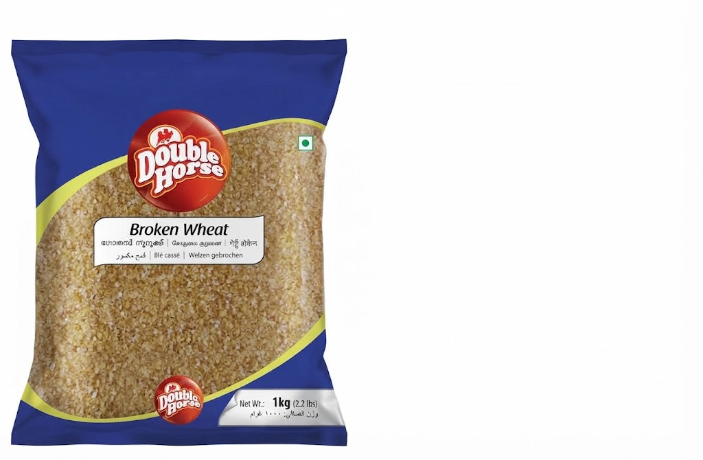 Double Horse Broken Wheat 1kg