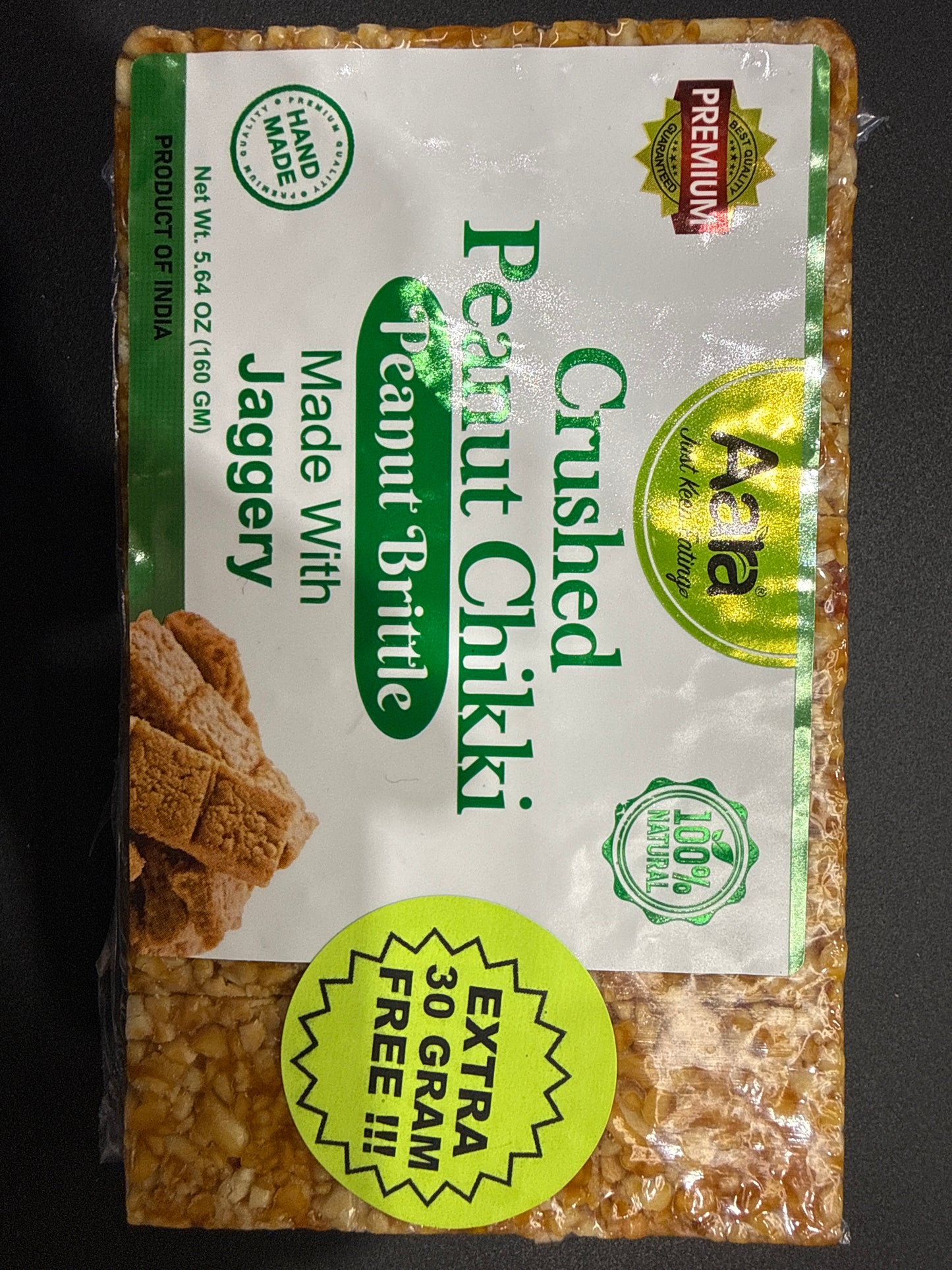 AARA CR PEANUT CHIKKI 160G