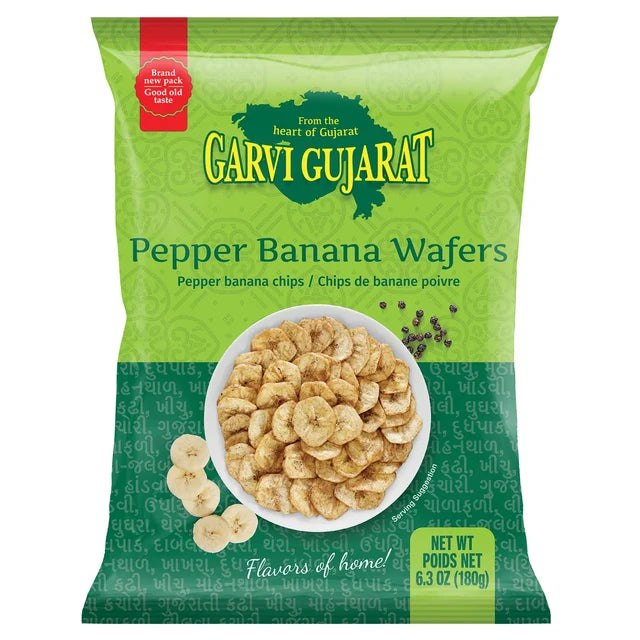 Gg Pepper Banana Wafers 180g