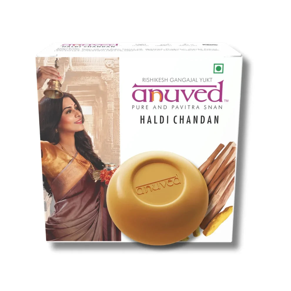Anuved Haldi Chndan Soap 125g