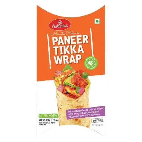 Haldirams Paneer Tikka Wrap 156g