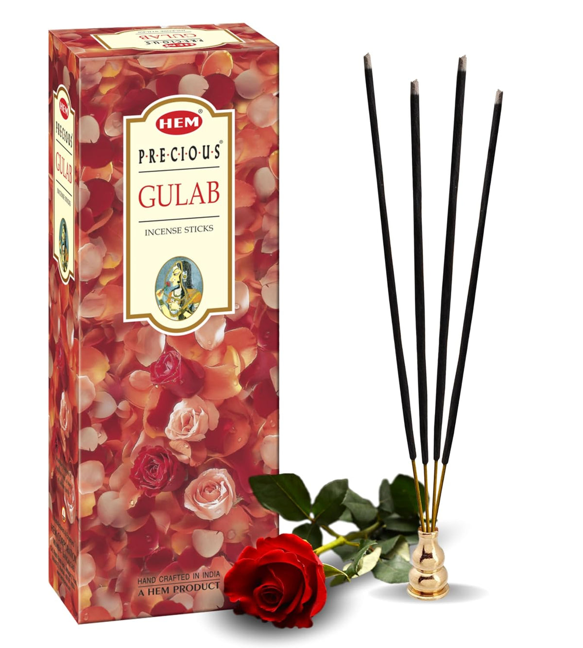 Hem Gulab Dhoop Sticks