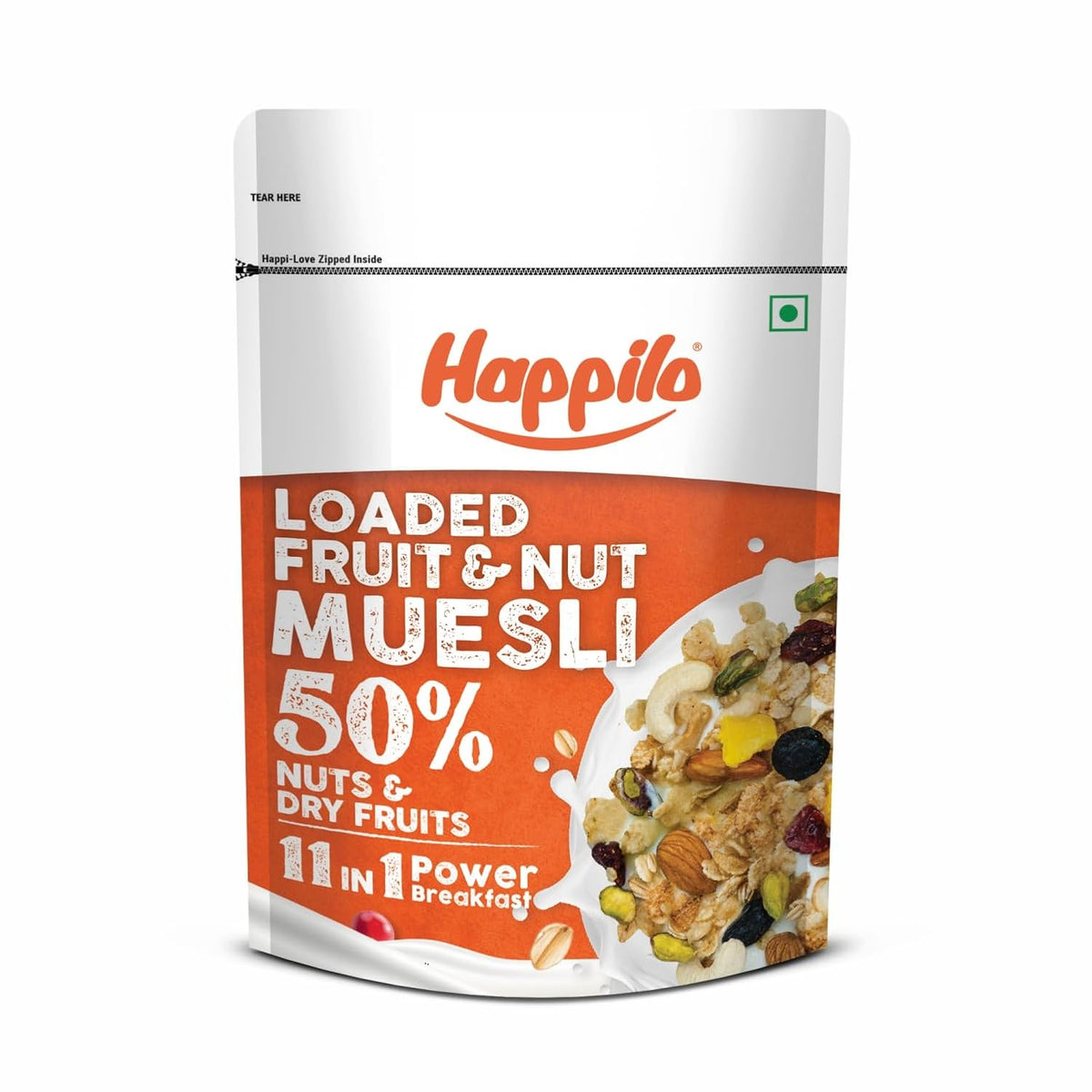Hpilo Fruit & Nut Muesli 450g